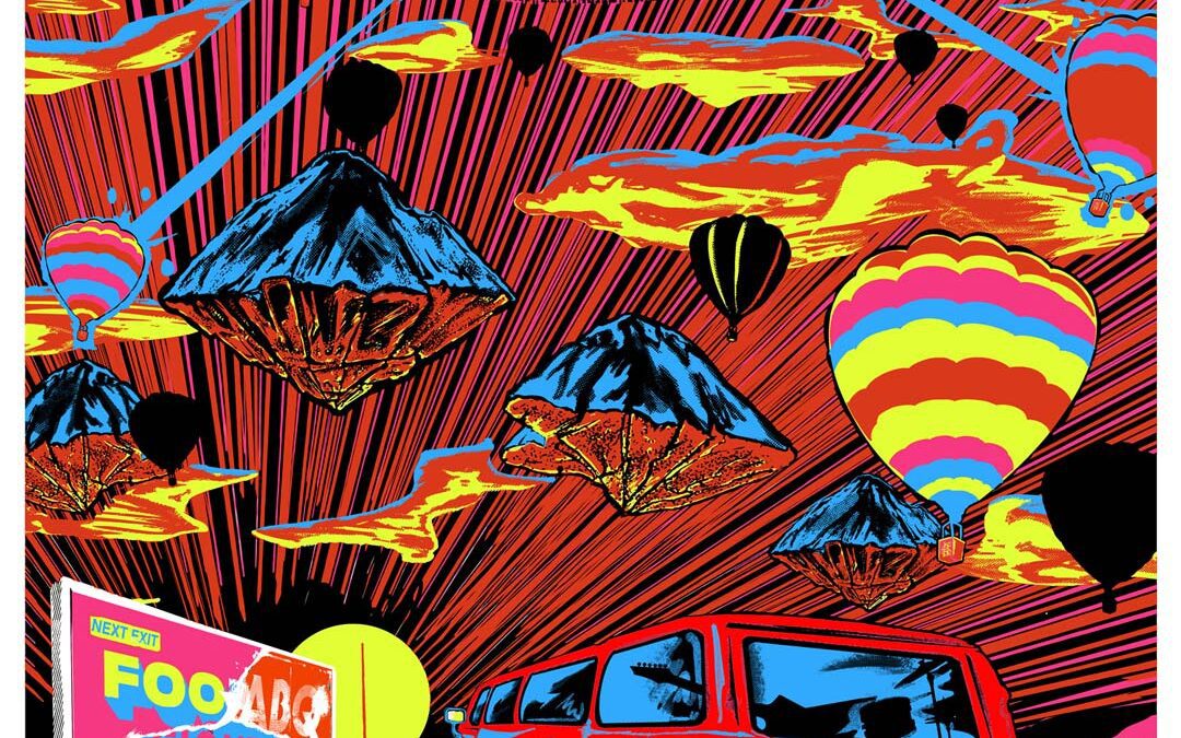 Foo Fighters Poster Albuquerque 2020