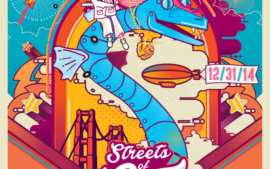 Chromeo – NYE Poster – San Francisco 2014