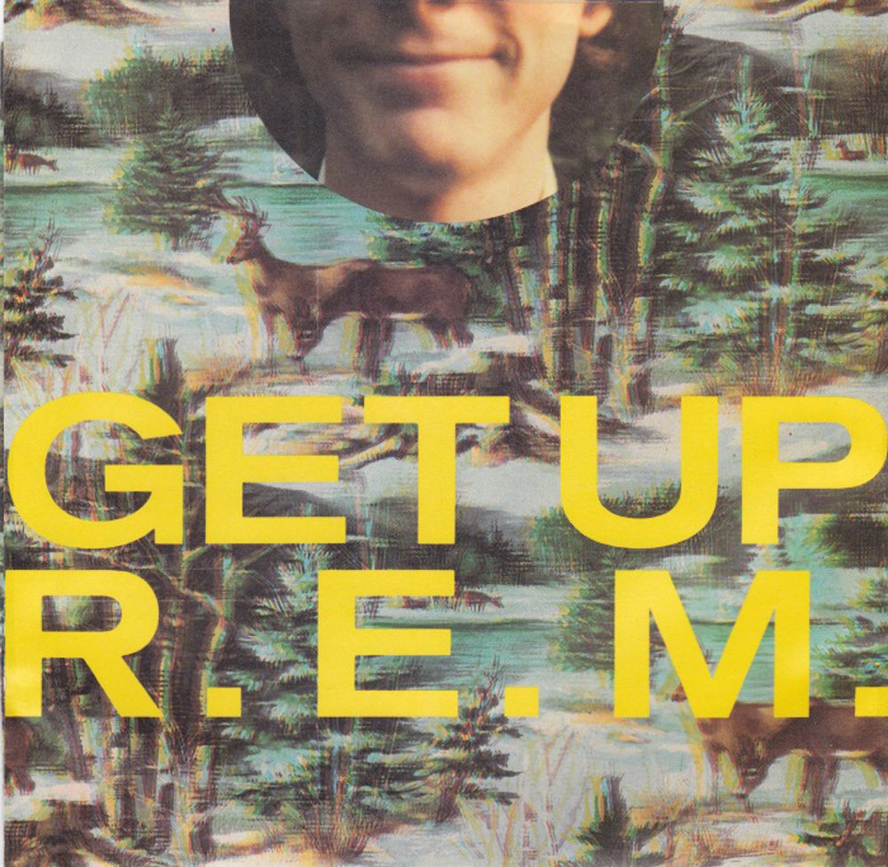 R.E.M. Get Up 45 Single Cover