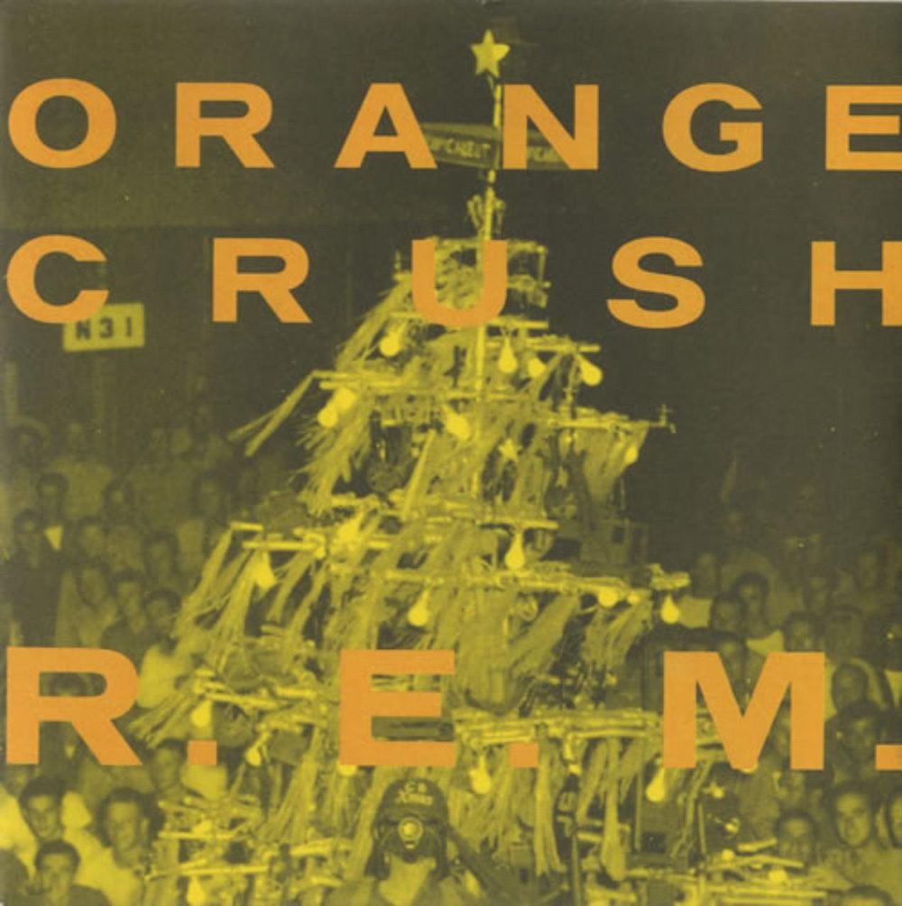 R.E.M. Orange Crush 45 Single Cover