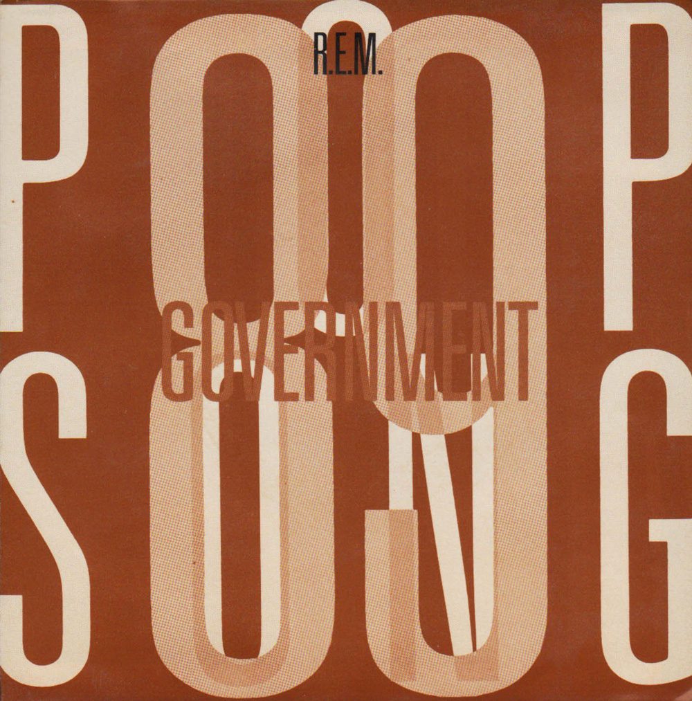 R.E.M. Pop Song 89 45 Single Cover