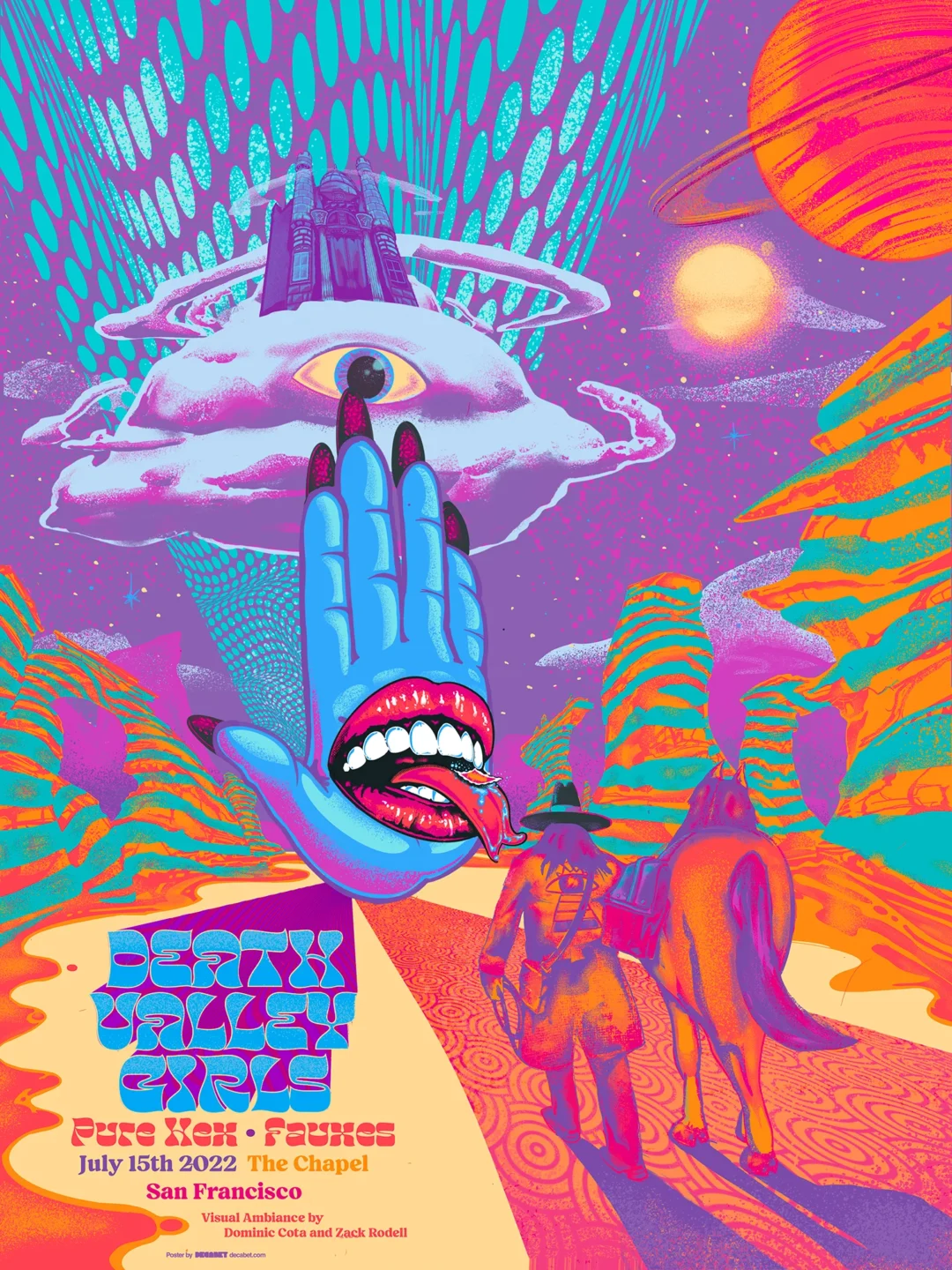 Death Valley Girls Poster San Francisco 2022