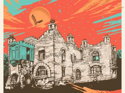 Foo Fighters Gilford 2023 Gig Poster