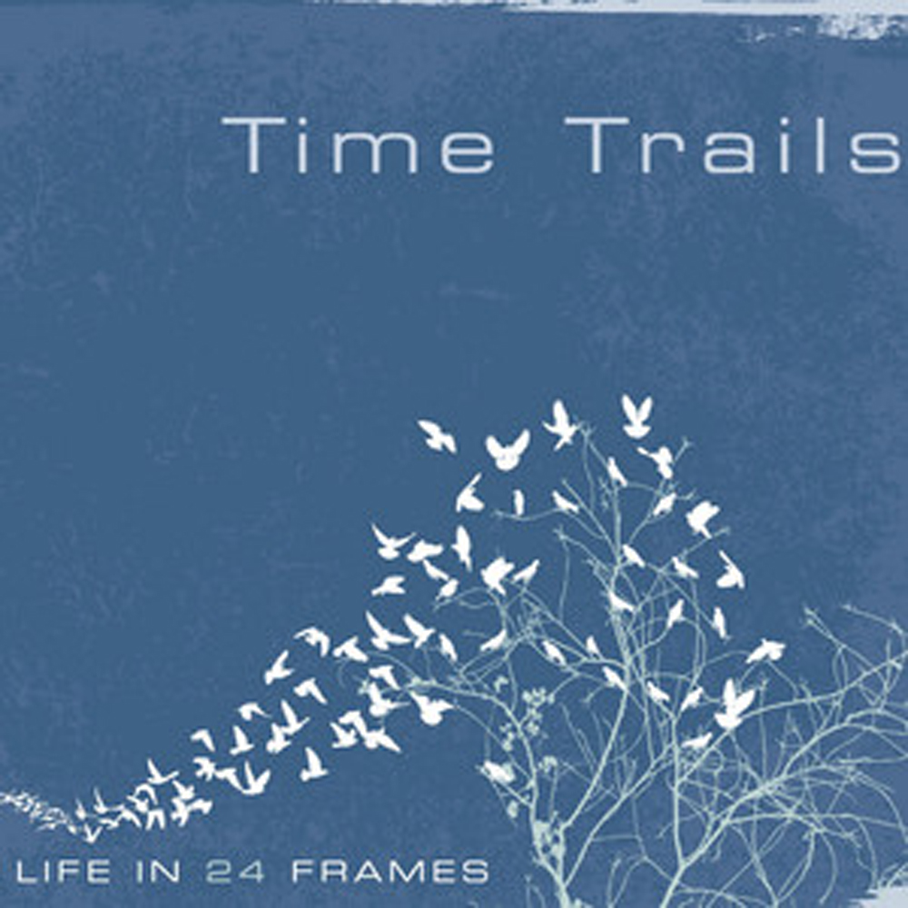 Life in 24 Frames Time Trails original 2011 album cover, designer unknown